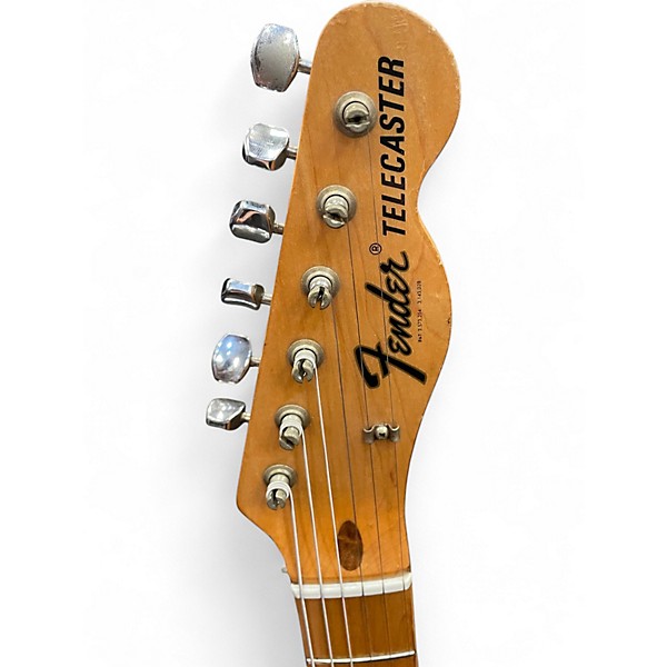 Vintage 1969 Fender Standard Telecaster Blonde Solid Body Electric Guitar