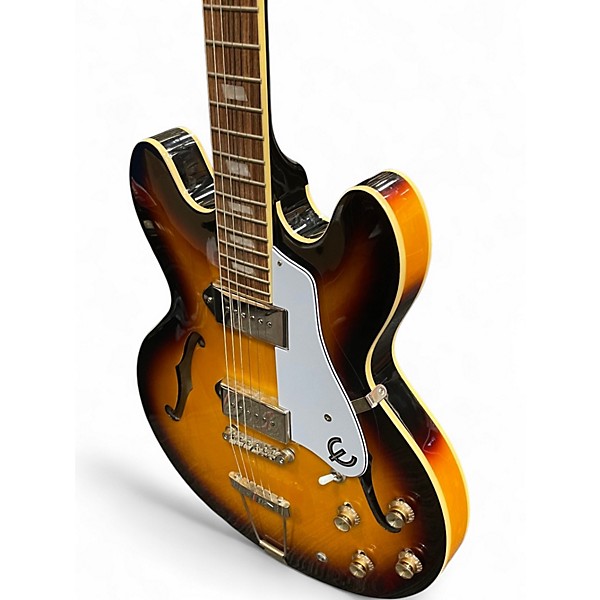 Used Epiphone Casino sunburst Hollow Body Electric Guitar