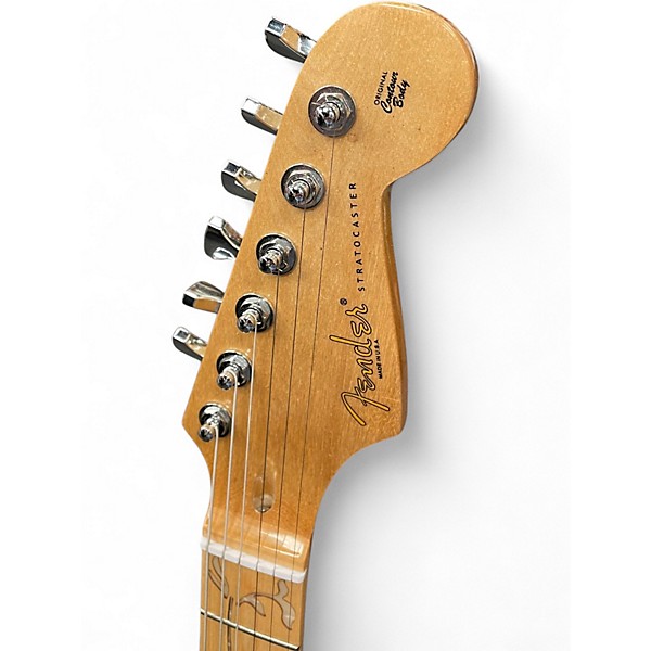 Used Fender  STRATOCASTER Black Solid Body Electric Guitar