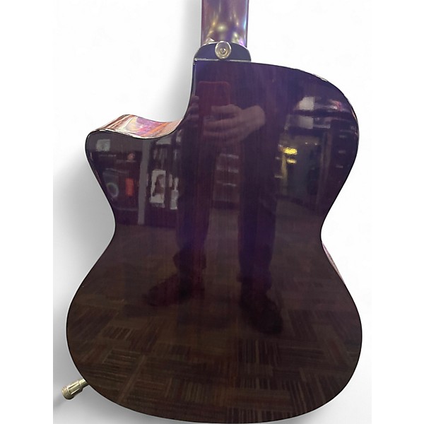 Used Alvarez AG710CE Grand Auditorium Natural Acoustic Electric Guitar