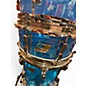 Used Ludwig 5 Piece Vista Lite Transparent Blue Drum Kit
