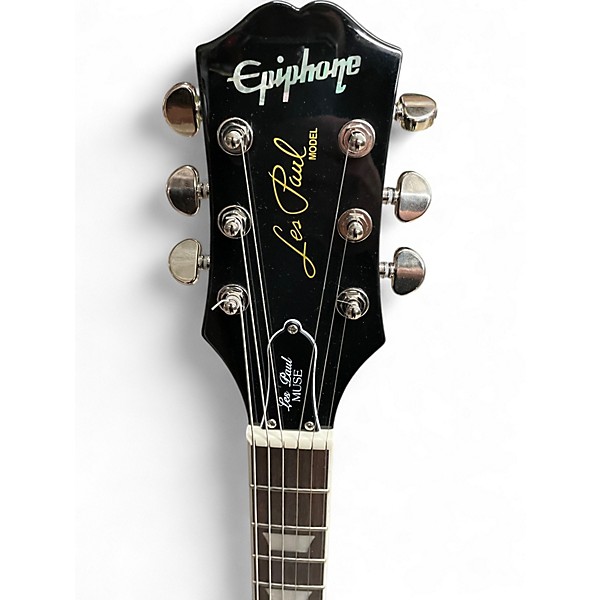Used Epiphone LES PAUL MUSE Metallic Green Solid Body Electric Guitar