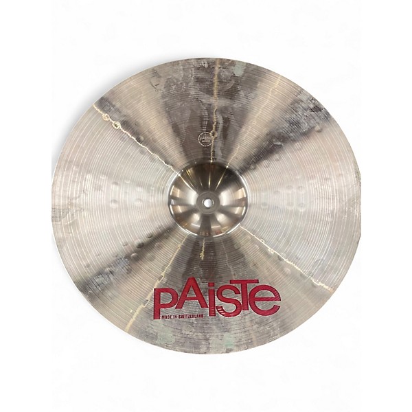 Used Paiste 18in PST7 Heavy Crash Cymbal