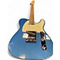 Used Squier Limited Edition Bullet Telecaster Lake Placid Blue Solid Body Electric Guitar