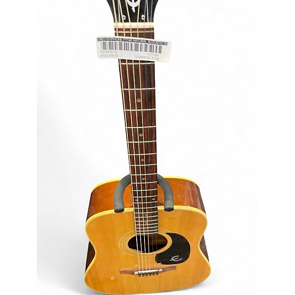 Used Epiphone FT145 Natural Acoustic Guitar
