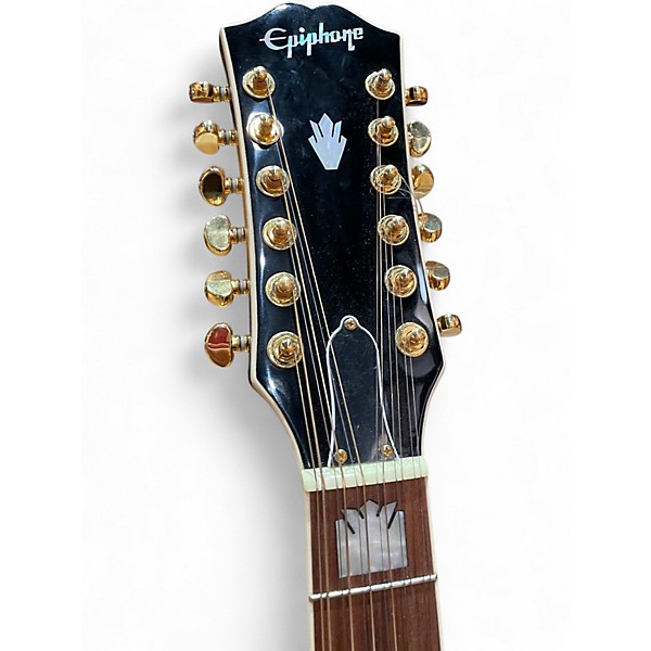 Used Epiphone J-200 12 String Vintage Sunburst 12 String Acoustic Guitar