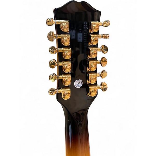 Used Epiphone J-200 12 String Vintage Sunburst 12 String Acoustic Guitar