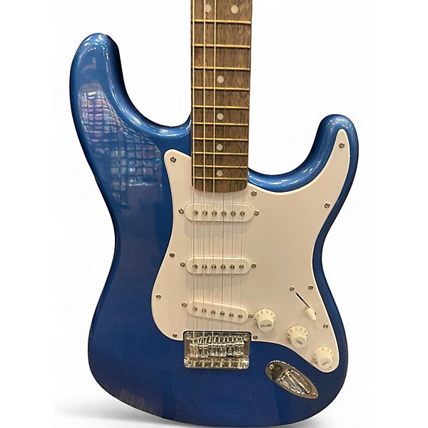 Used Squier Affinity Stratocaster Blue Solid Body Electric Guitar