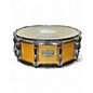 Used Yamaha 14X5.5 Stage Custom Snare Natural Wood Drum thumbnail