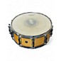 Used Yamaha 14X5.5 Stage Custom Snare Natural Wood Drum