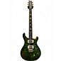 Used PRS WILDWOOD CUSTOM 24 Green Solid Body Electric Guitar thumbnail