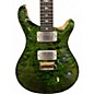Used PRS WILDWOOD CUSTOM 24 Green Solid Body Electric Guitar
