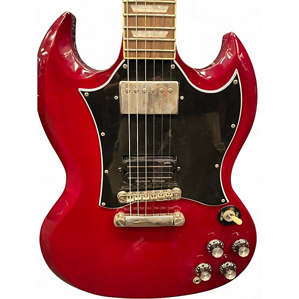 Used Epiphone SG Standard Cherry Solid Body Electric Guitar