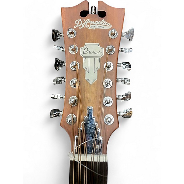Used D'Angelico Premier Series Fulton LS Aged Mahogany 12 String Acoustic Electric Guitar