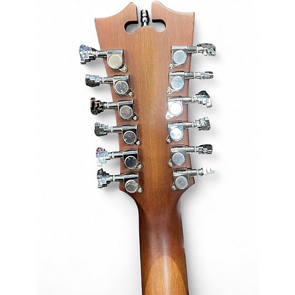 Used D'Angelico Premier Series Fulton LS Aged Mahogany 12 String Acoustic Electric Guitar
