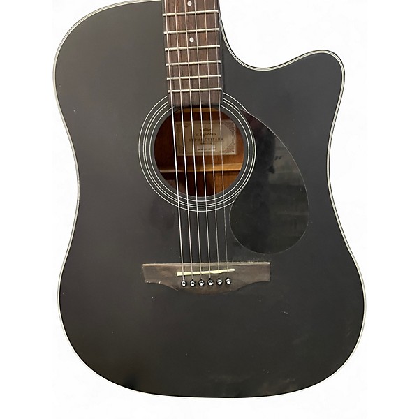 Used Kepma D3-130 Black Acoustic Guitar