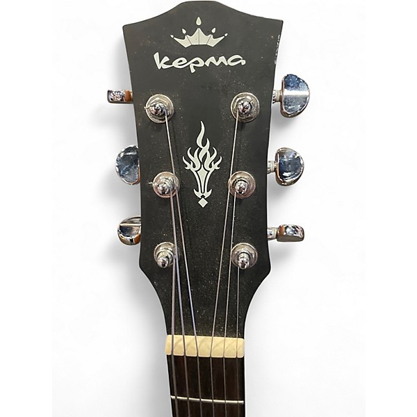 Used Kepma D3-130 Black Acoustic Guitar