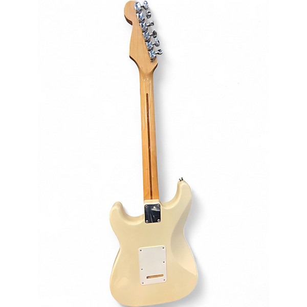 Used Fender Standard Stratocaster Olympic White Solid Body Electric Guitar
