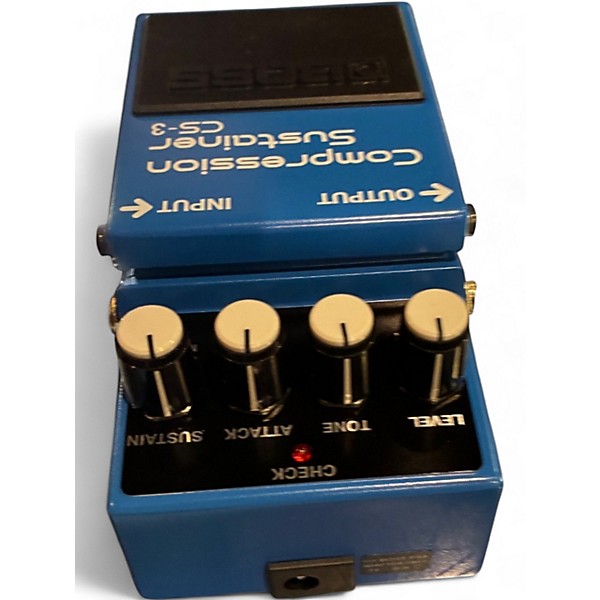 Used BOSS CS3 Compressor Sustainer Effect Pedal