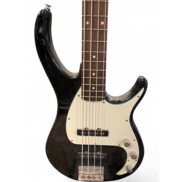 Used Peavey millestone bpx Black and White Electric Bass Guitar