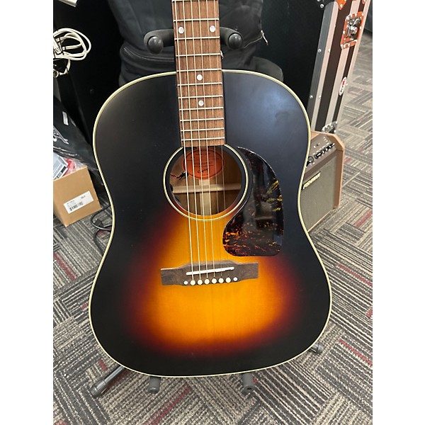 Used Epiphone INSPIRED BY GIBSON J45 2 Color Sunburst Acoustic Electric Guitar