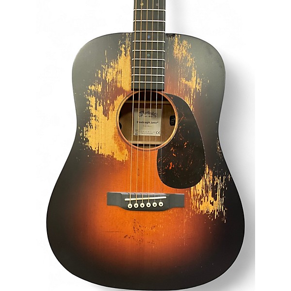 Used Martin D Jr E StreetLegend Rustic Burst Acoustic Electric Guitar