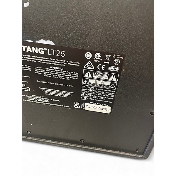 Used Fender Mustang LT25 25W 1x8 Guitar Combo Amp