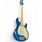Used Ernie Ball Music Man Stingray 5 H BLUE PEARL Electric Bass Guitar thumbnail