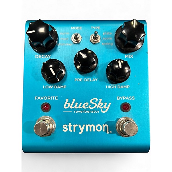 Used Strymon Bluesky Reverb Effect Pedal