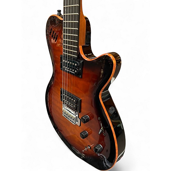 Used Godin LGXT Synth Access 2 Color Sunburst Solid Body Electric Guitar