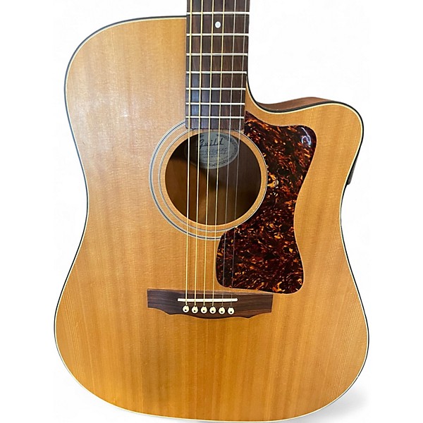 Used Guild DC1E Natural Acoustic Electric Guitar