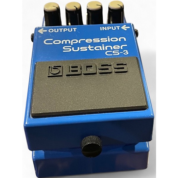 Used BOSS CS3 Compressor Sustainer Effect Pedal