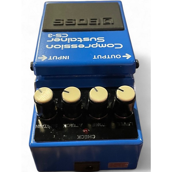 Used BOSS CS3 Compressor Sustainer Effect Pedal