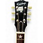 Used Epiphone Inspired by Gibson Custom J-180 LS Ebony Acoustic Electric Guitar