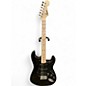 Used Squier Standard Stratocaster Black Solid Body Electric Guitar thumbnail