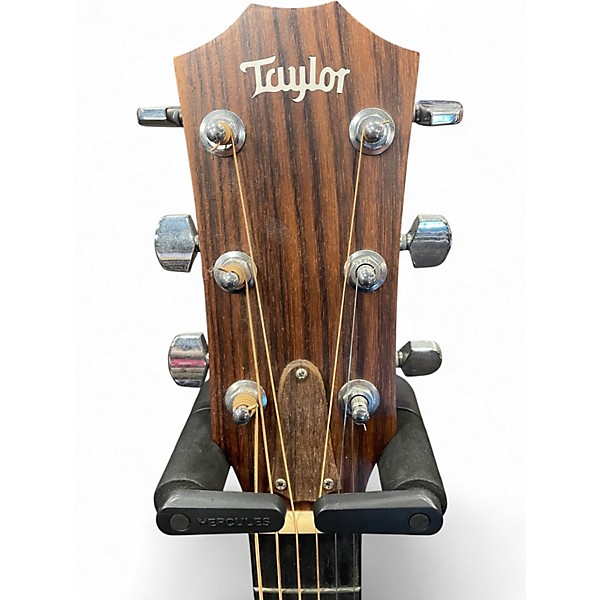 Used Taylor 214CE Deluxe Natural Acoustic Electric Guitar