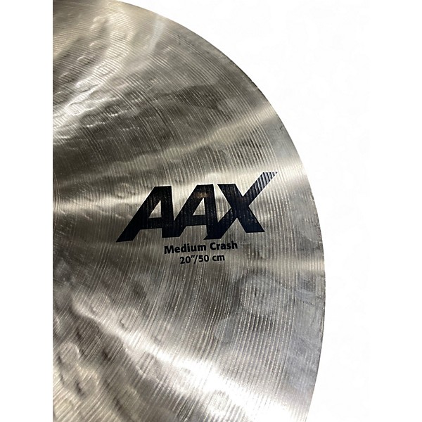 Used SABIAN 20in AAX Medium Crash Cymbal