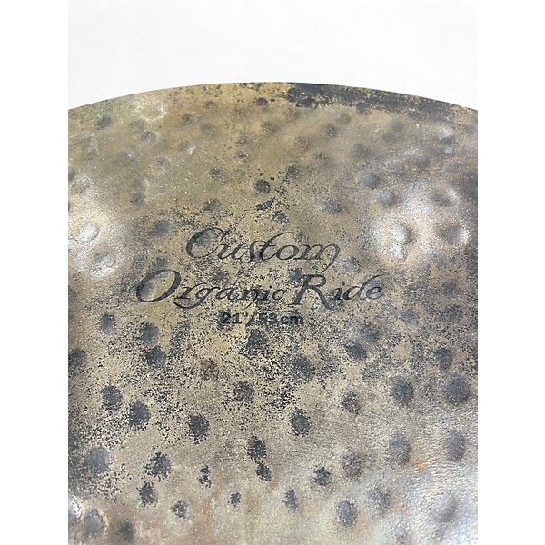 Used Zildjian 21in K Custom Organic Ride Cymbal