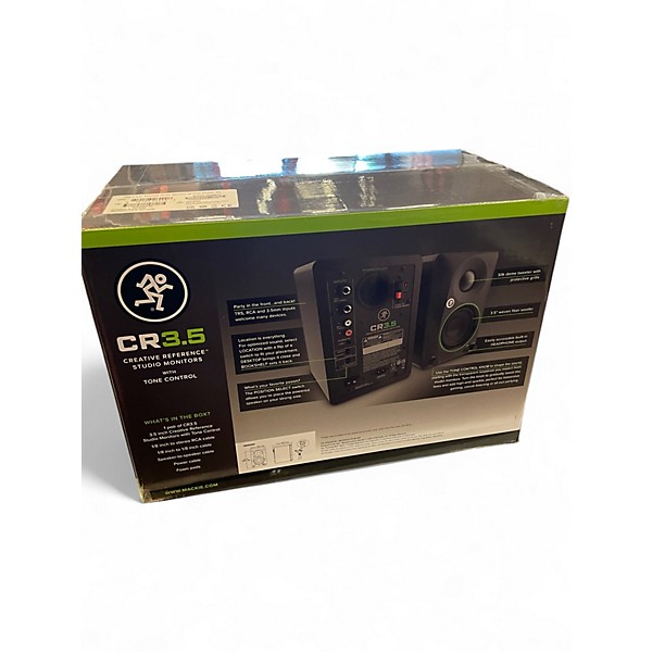 Used Mackie CR3.5 Pair Powered Monitor