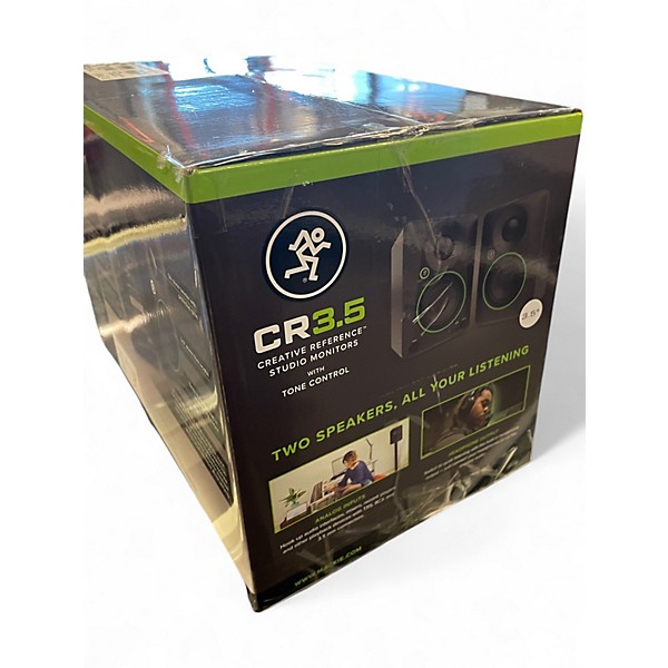 Used Mackie CR3.5 Pair Powered Monitor
