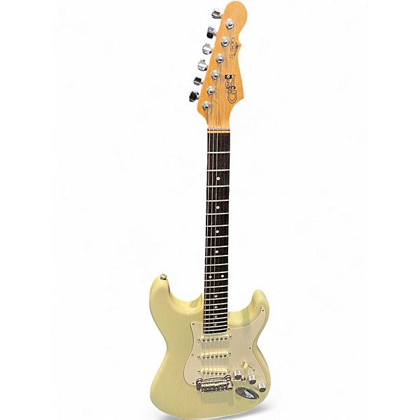 Used G&L S500 Cream Solid Body Electric Guitar