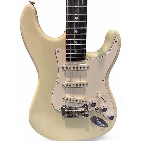 Used G&L S500 Cream Solid Body Electric Guitar