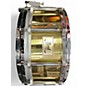 Used Pearl 6.5in Free Floating Brass Snare brass Drum thumbnail