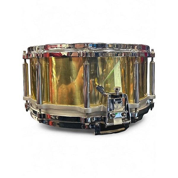 Used Pearl 6.5in Free Floating Brass Snare brass Drum