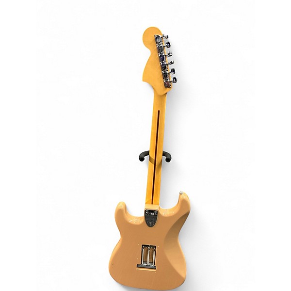 Used Fender Made in Japan Limited International Color Stratocaster Sahara Taupe Solid Body Electric Guitar