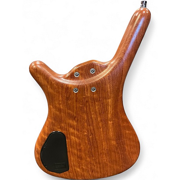 Used Warwick Pro Series Corvette Standard 6 String Natural Electric Bass Guitar