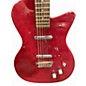 Used Danelectro 57 Maroon Solid Body Electric Guitar