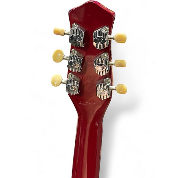 Used Danelectro 57 Maroon Solid Body Electric Guitar
