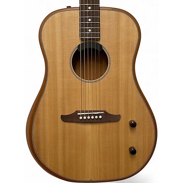 Used Fender HIGHWAY DREADNOUGHT NAT Acoustic Electric Guitar
