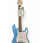 Used Squier Limited Edition Debut Collection Stratocaster Satin California Blue Solid Body Electric Guitar thumbnail